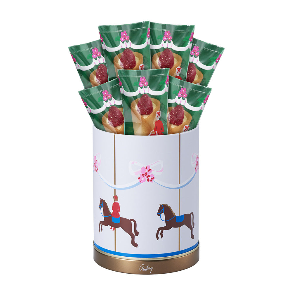 オルゴール缶（ブルー）［ORG-30］ – 【公式】オードリーオンライン