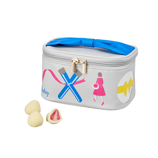 【会員先行】オードリーバニティポーチ（グレー）［VPO−23］