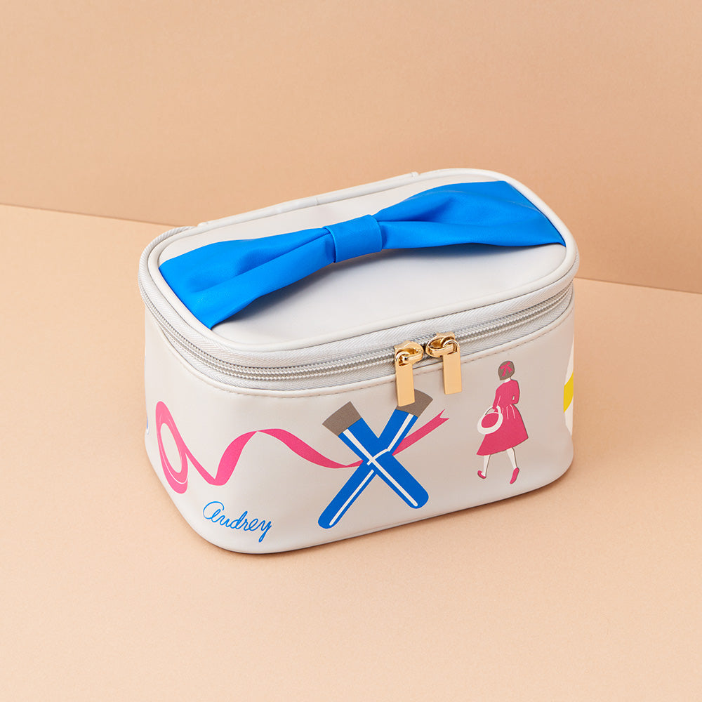 オードリーバニティポーチ（グレー）［VPO−23］